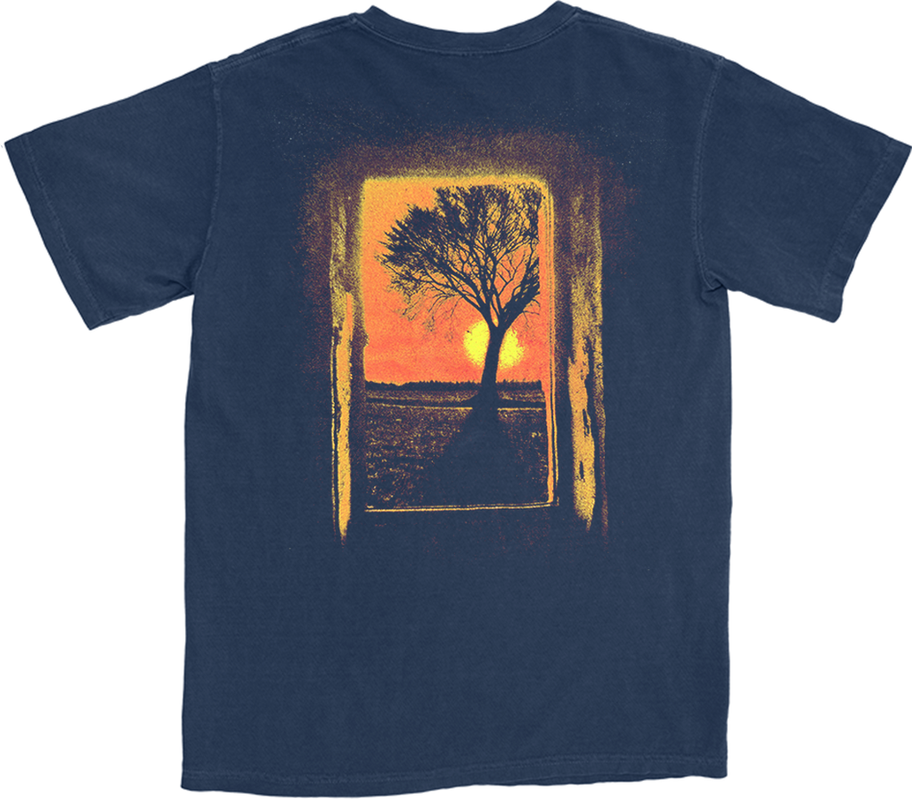 Confessions of the Fallen Navy Album Tee