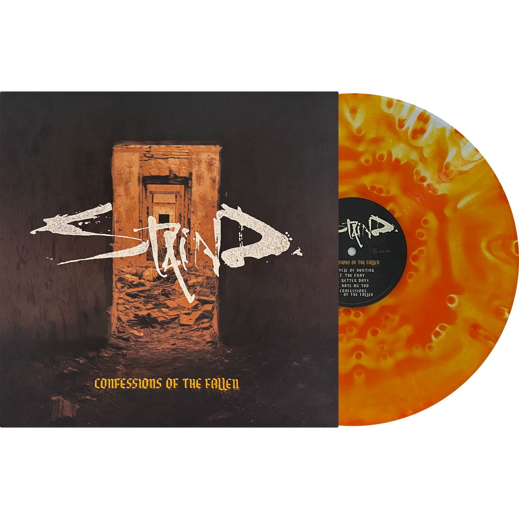 Confessions of the Fallen Orange Splatter Vinyl