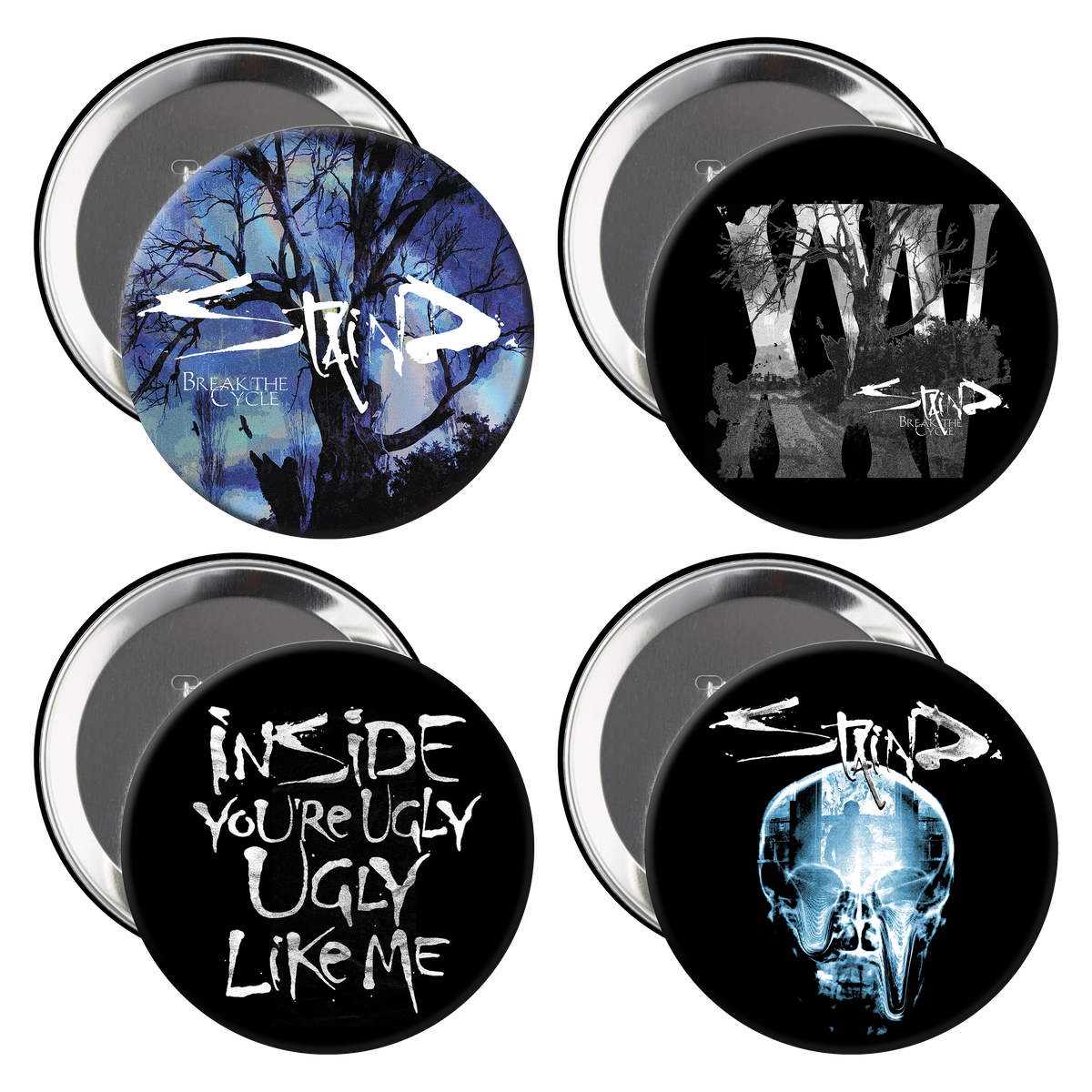 Break the Cycle Button Pack