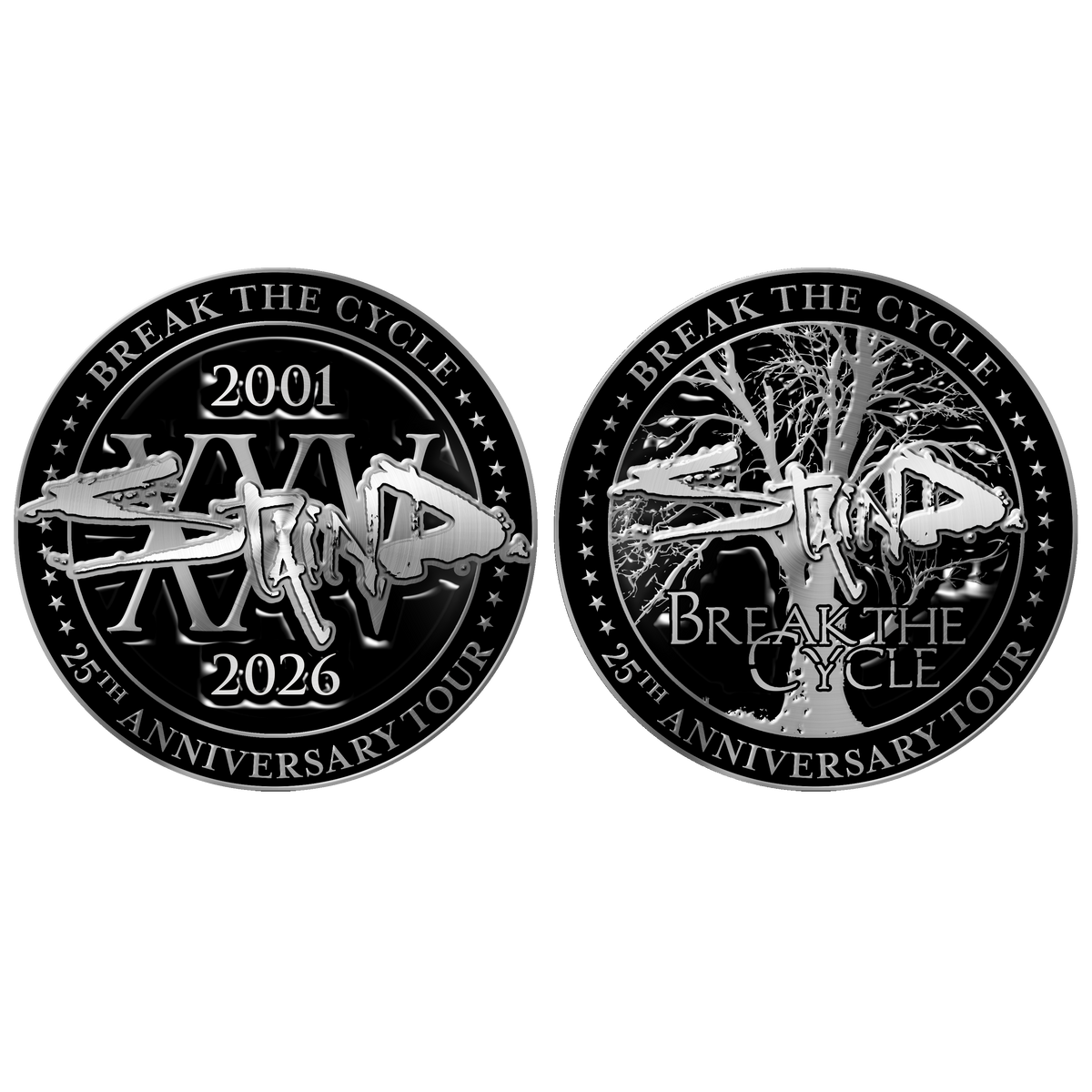 Break the Cycle Tour Coin