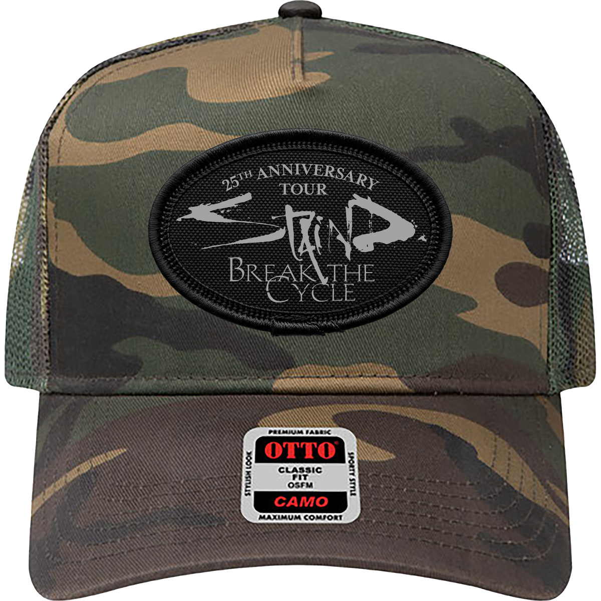 Camo Tour Patch Hat