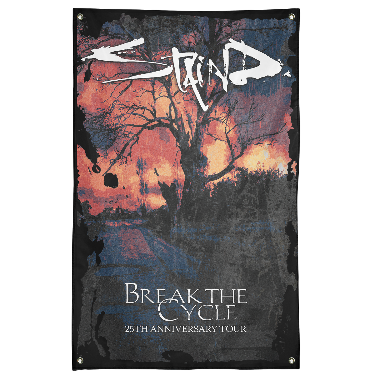 Break the Cycle Tour Wall Flag